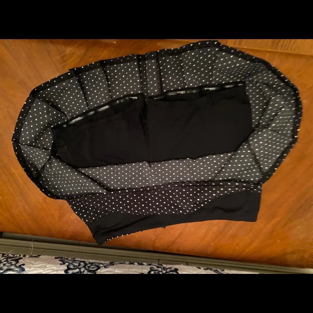 Vintage Lululemon 8 TALL Pace Setter Chevron Dot skirt skort y2k athleisure